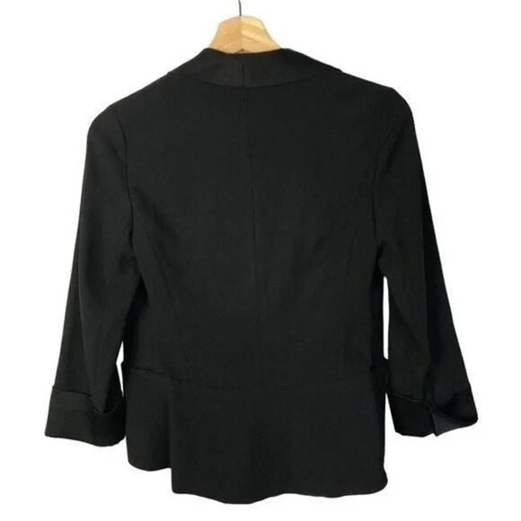 Vintage Fundamental Things Petite Black Full Zip Jacket 10 - Picture 2 of 3